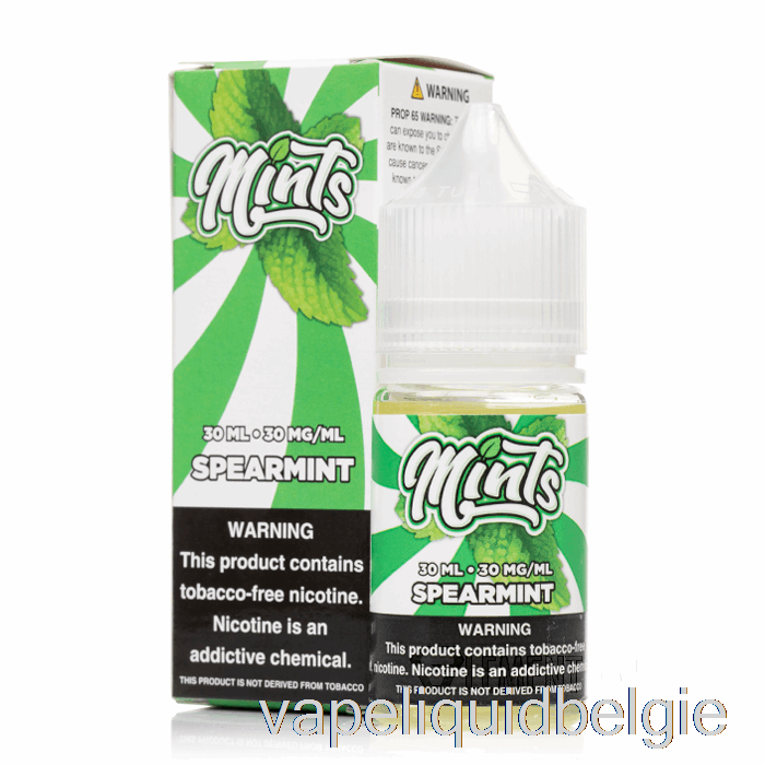 Vape België Groene Muntzouten - Pepermuntjes Vape Co - 30ml 50mg